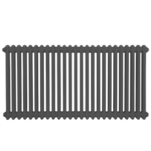 Baridi Horizontal Traditional 2 Column Radiator 600 x 1147mm – Anthracite