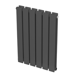 Baridi Horizontal Radiator Contemporary Double Flat Panel Design 420 x 600mm – Anthracite