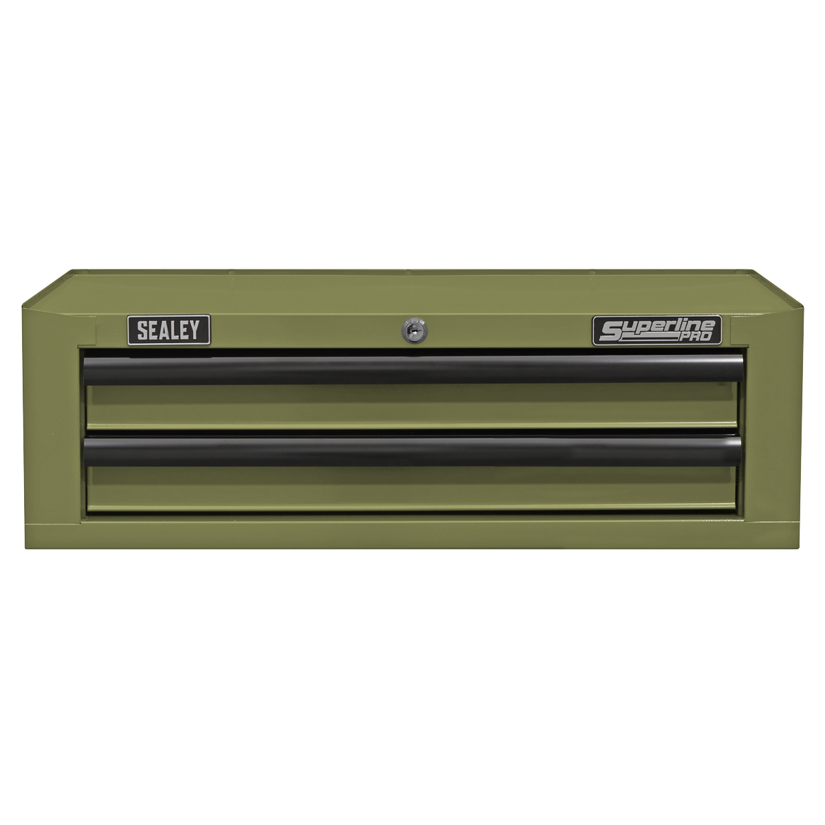 Superline PRO® Mid-Box Tool Chest 2 Drawer - Khaki