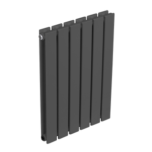 Baridi Horizontal Radiator Contemporary Double Flat Panel Design 420 x 600mm – Anthracite
