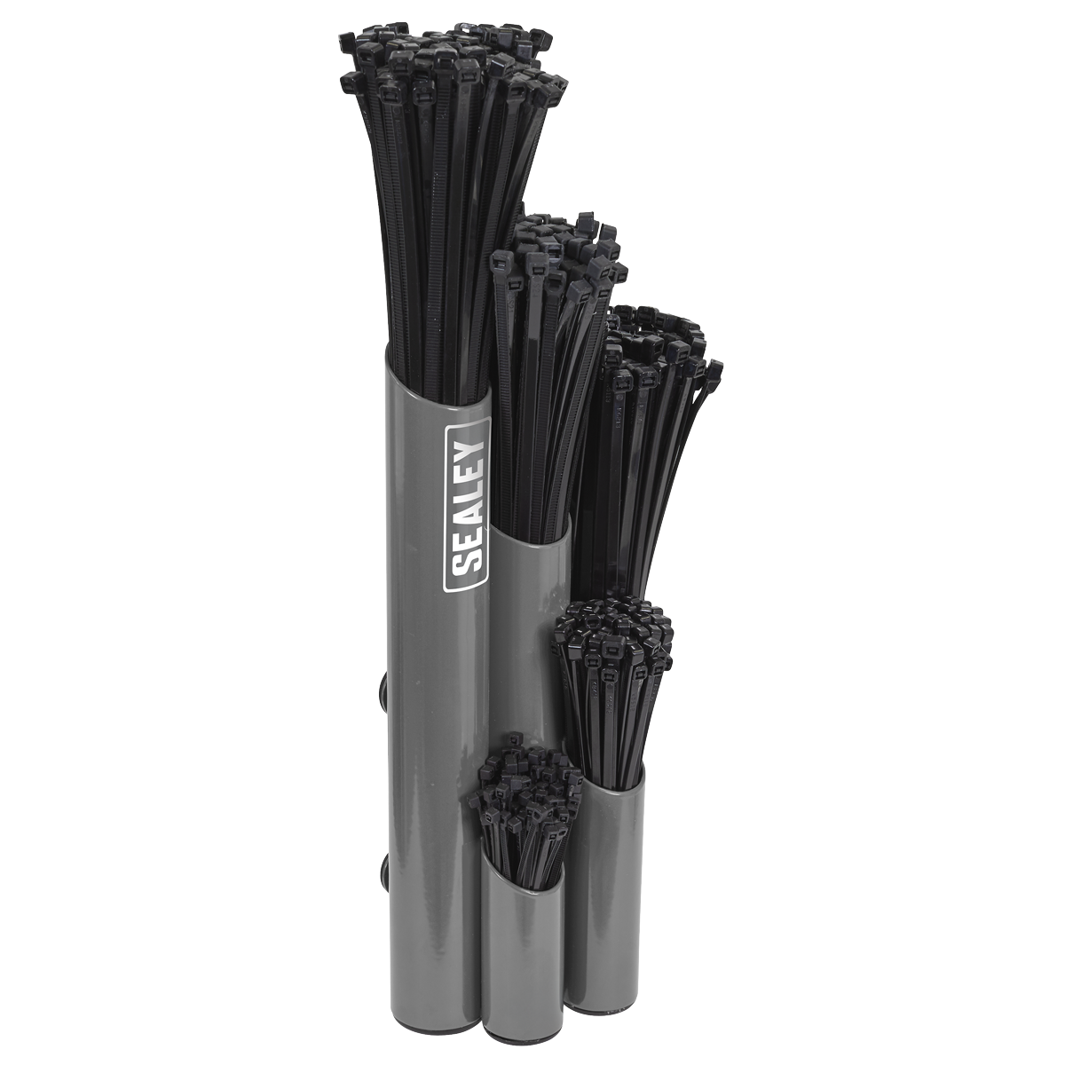 Large Magnetic Cable Tie Holder - Grey