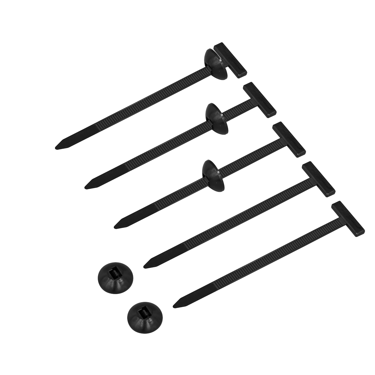 Buckle Cable Ties 90 x 5mm - Pack of 100