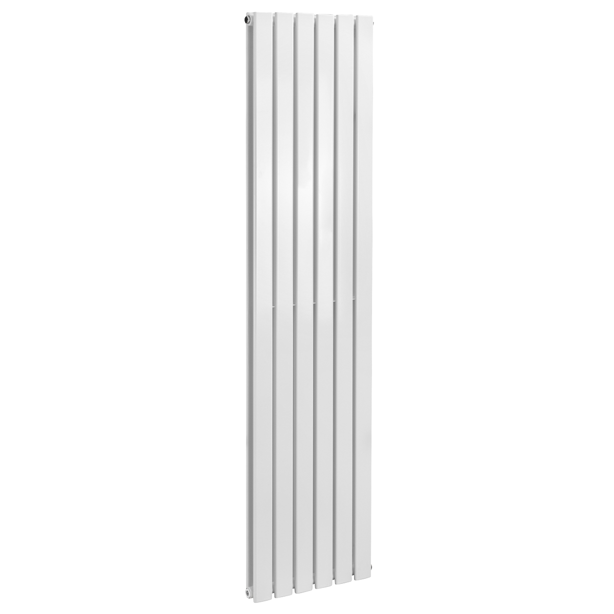 Baridi Vertical Radiator Contemporary Double Flat Panel Design 420 x 1800mm – White