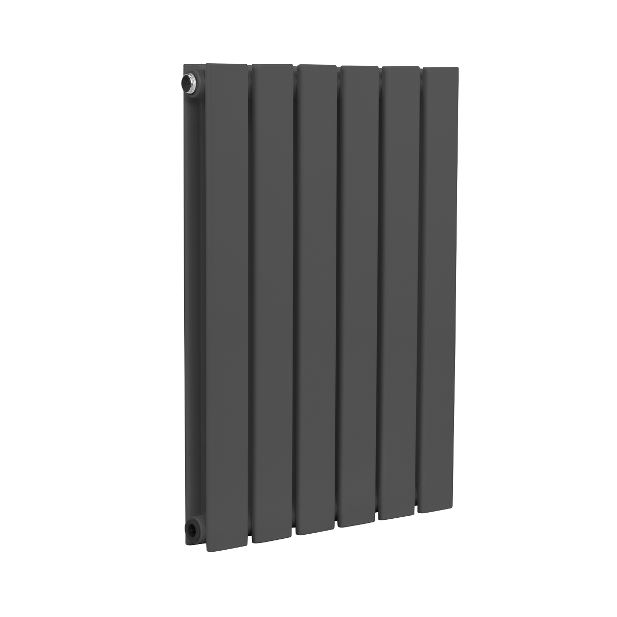 Baridi Horizontal Radiator Contemporary Double Flat Panel Design 420 x 600mm – Anthracite