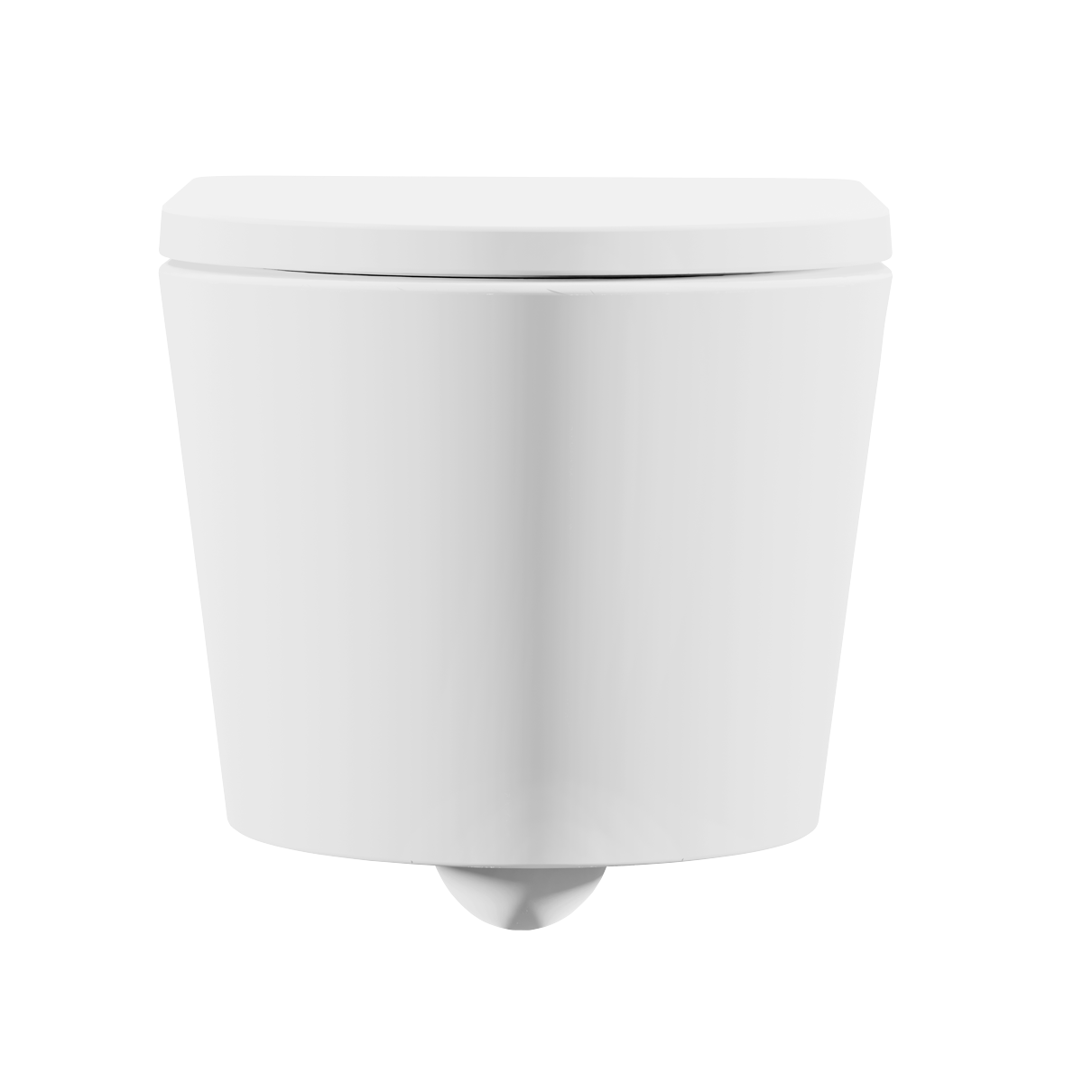 Wall Hung Toilet with Soft Close Seat & Rimless Flush – White