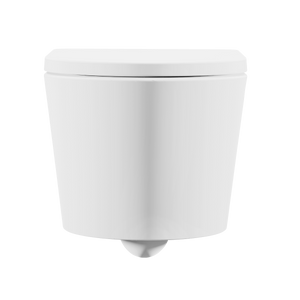 Wall Hung Toilet with Soft Close Seat & Rimless Flush – White