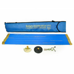 Bailey 5431 Universal Drain Chimney Cleaning Rod Set in Carry Bag