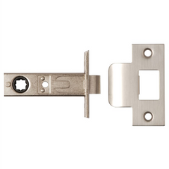 Excel 2275 Architectural Sprung Loaded Passage Tubular Latch 57mm - Satin Stainless Steel
