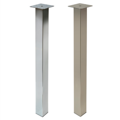 Rothley Heavy Duty Breakfast Bar Kitchen Worktop Support Table Legs 870mm, 60mm x 60mm Square