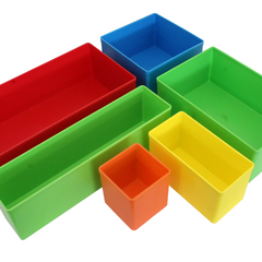 Sorta-Case Spare Plastic Insert Compartment Boxes for Compartment System Case 63mm