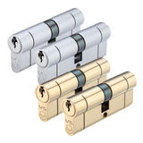 Zoo Vier 5-Pin Euro Double Cylinder 70mm