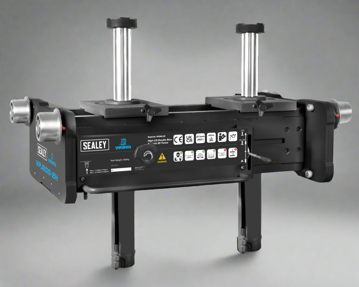 Viking VPJ20S-2H 20 tonne double ram high lift pit jack