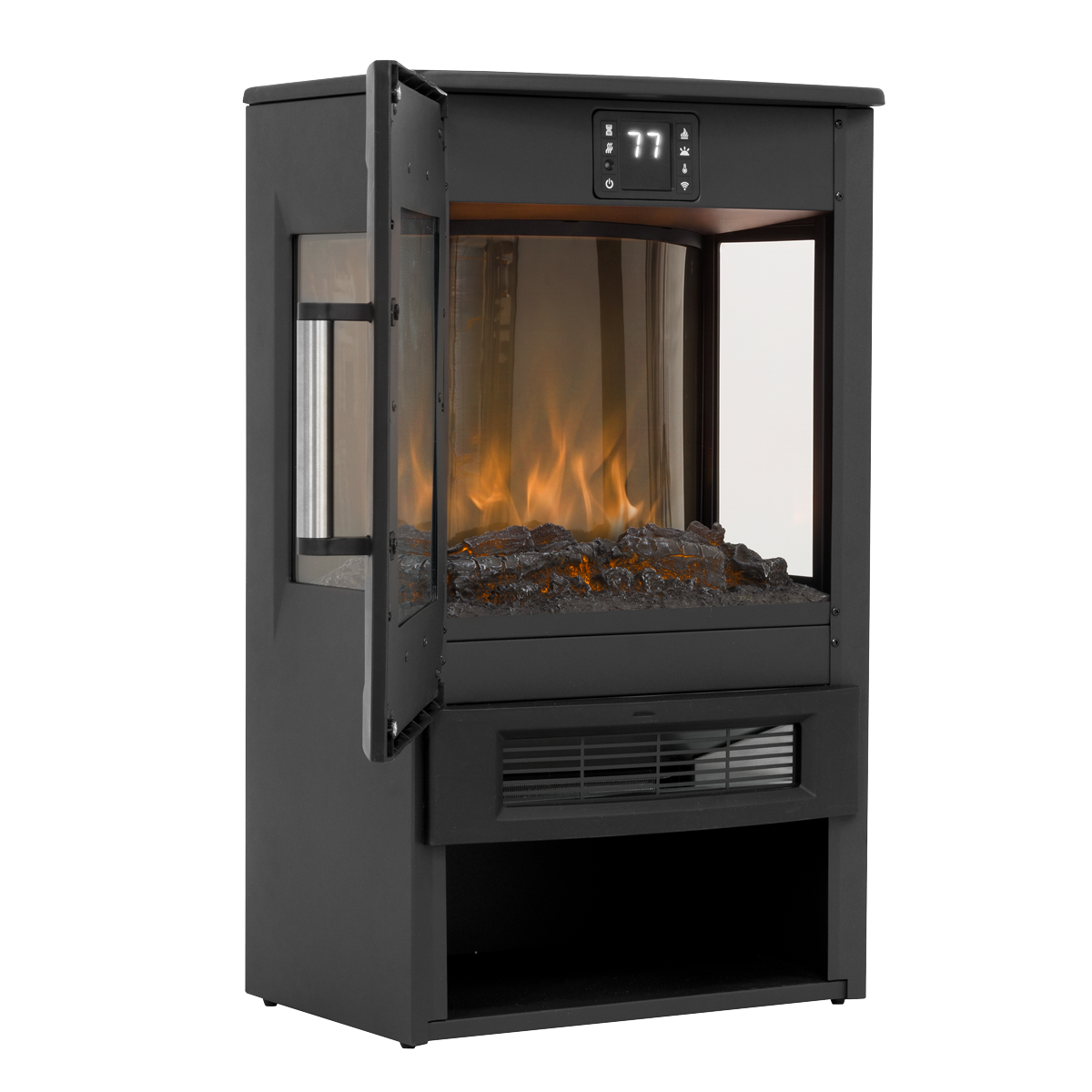 Baridi Panoramic Electric Stove Heater 1800W (DH123)