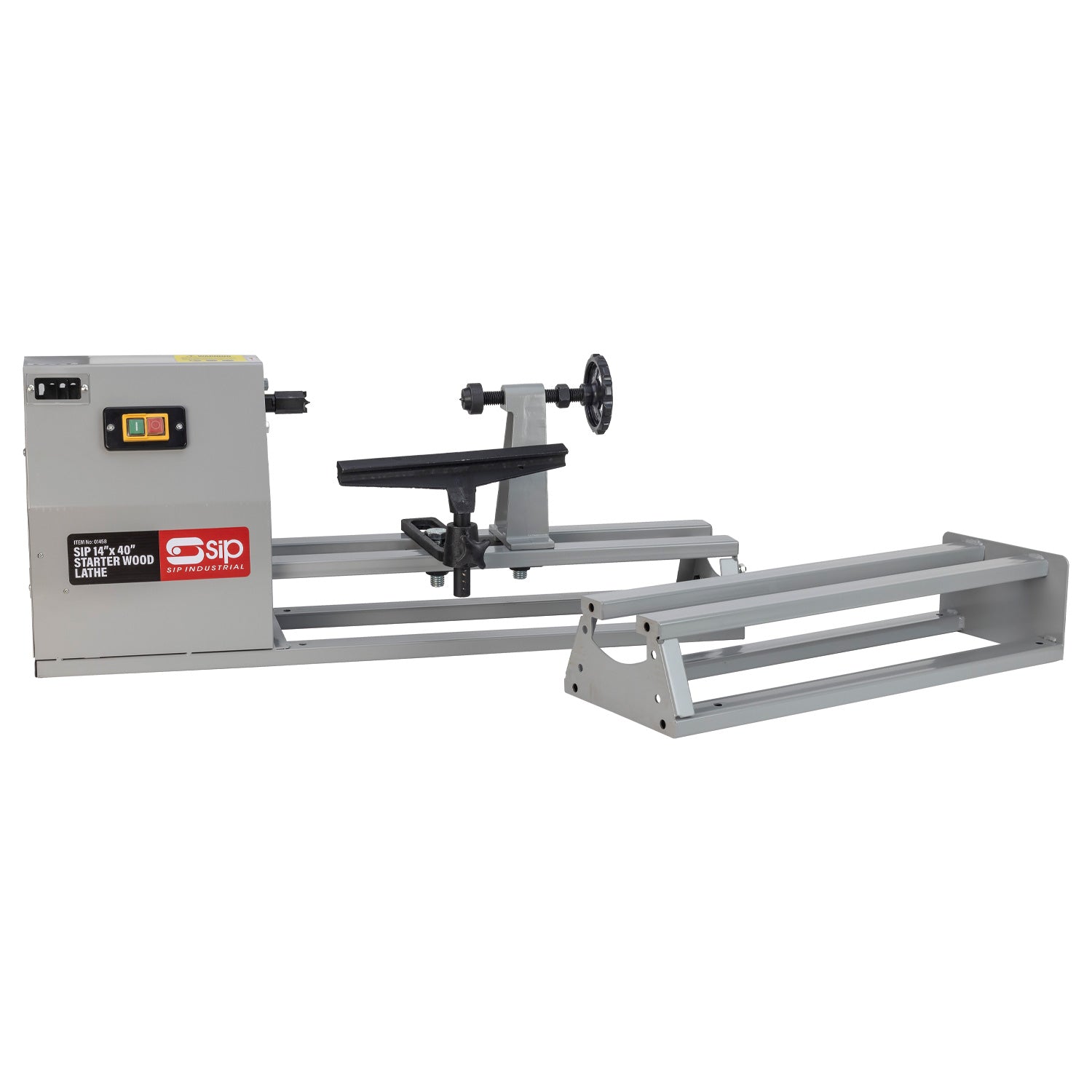 SIP 14" x 40" Starter Wood Lathe with 3pc Chisel Kit