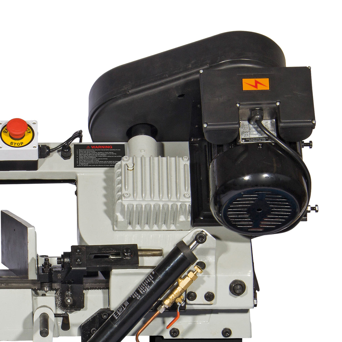 SIP 12" Metal Cutting Bandsaw 300mm with Hydraulic Arm 1500W