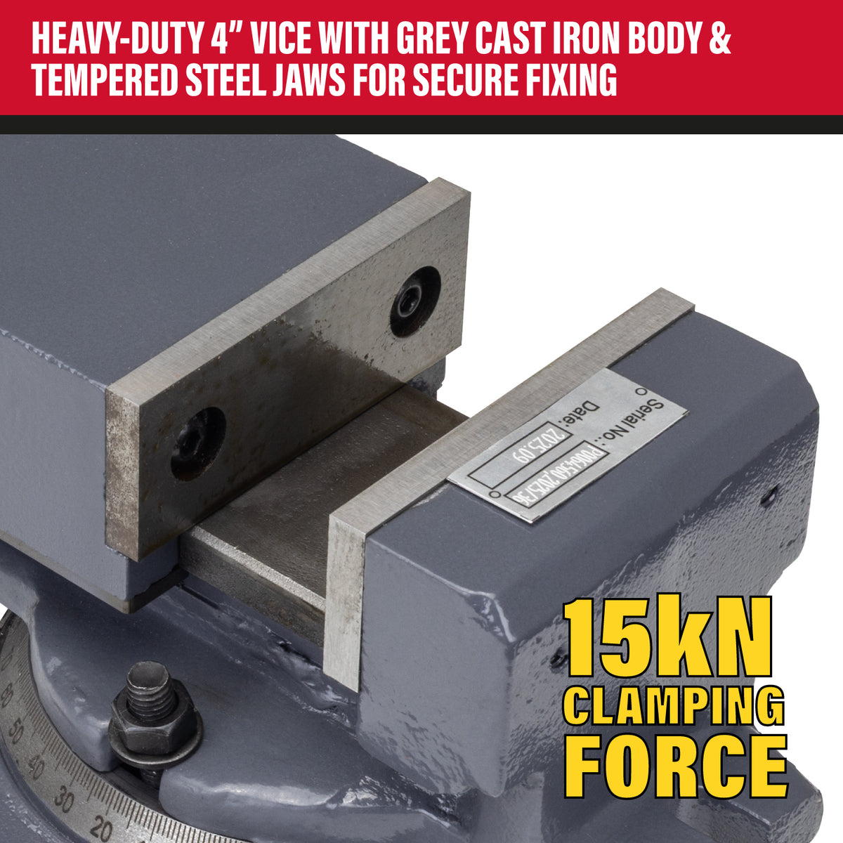 SIP 4" Swivel Machine Vice