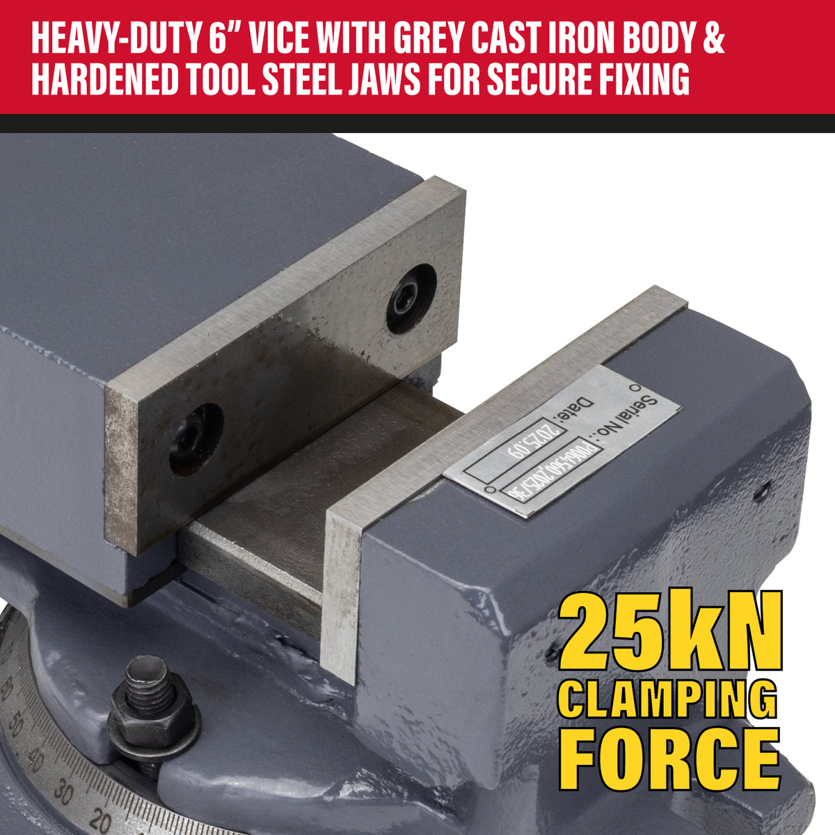SIP 6" Swivel Machine Vice