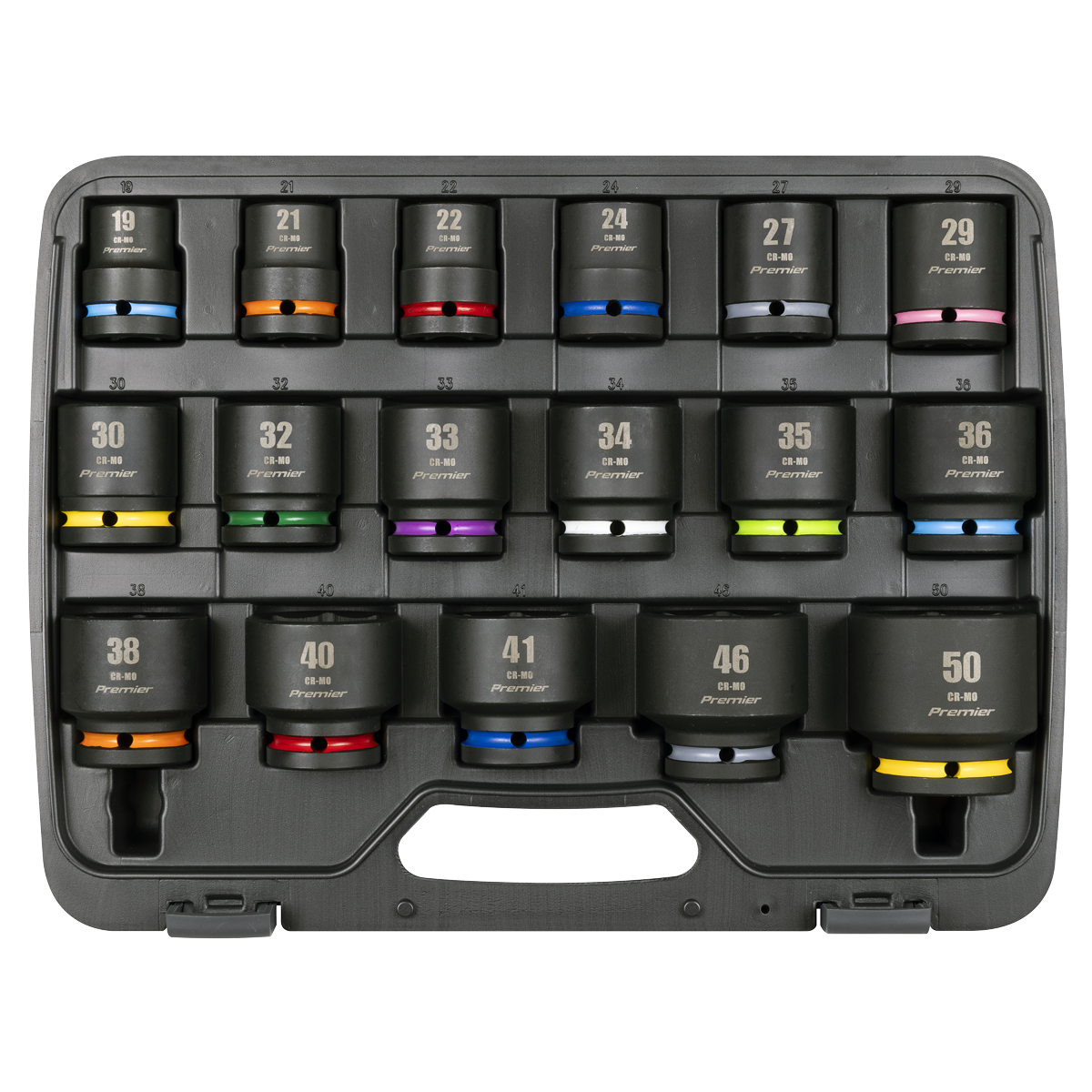 Premier Impact Socket Set 3/4"Sq Drive 17pc