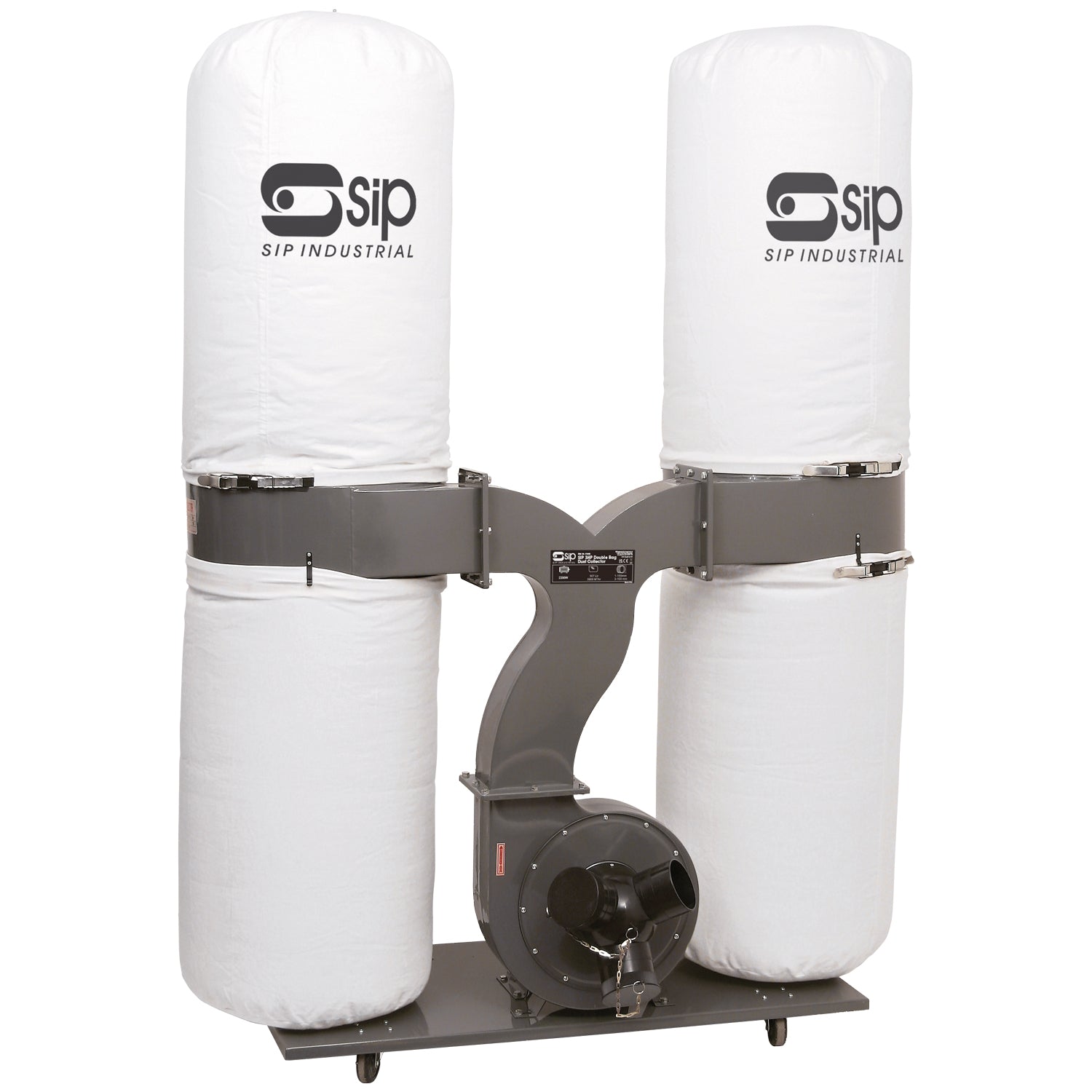 SIP 3hp Double Bag Dust Collector