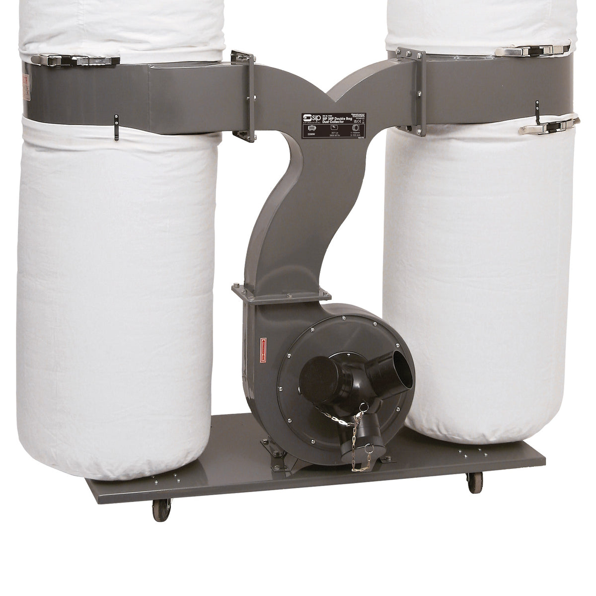 SIP 3hp Double Bag Dust Collector