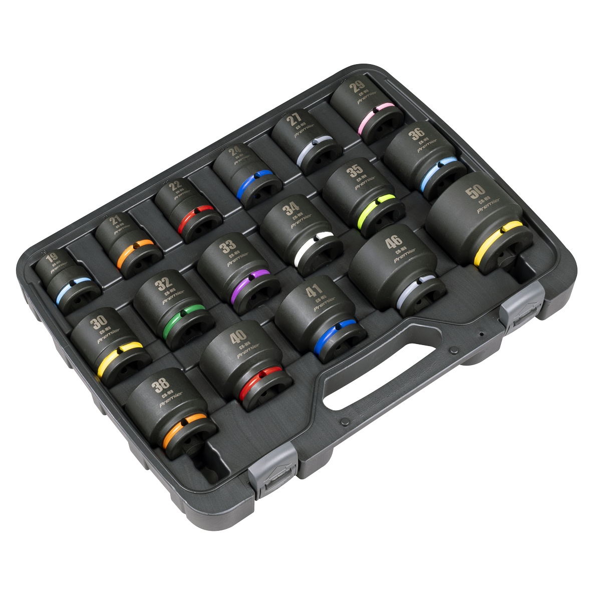 Premier Impact Socket Set 3/4"Sq Drive 17pc
