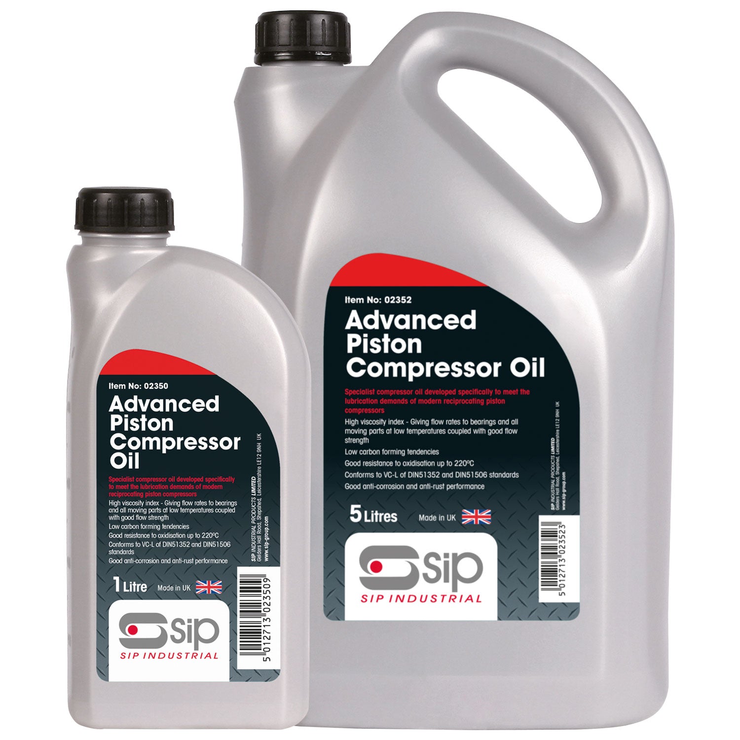 SIP 1L ISO 150 Piston Compressor Oil