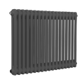 Baridi Horizontal Traditional 2 Column Radiator 600 x 832mm – Anthracite