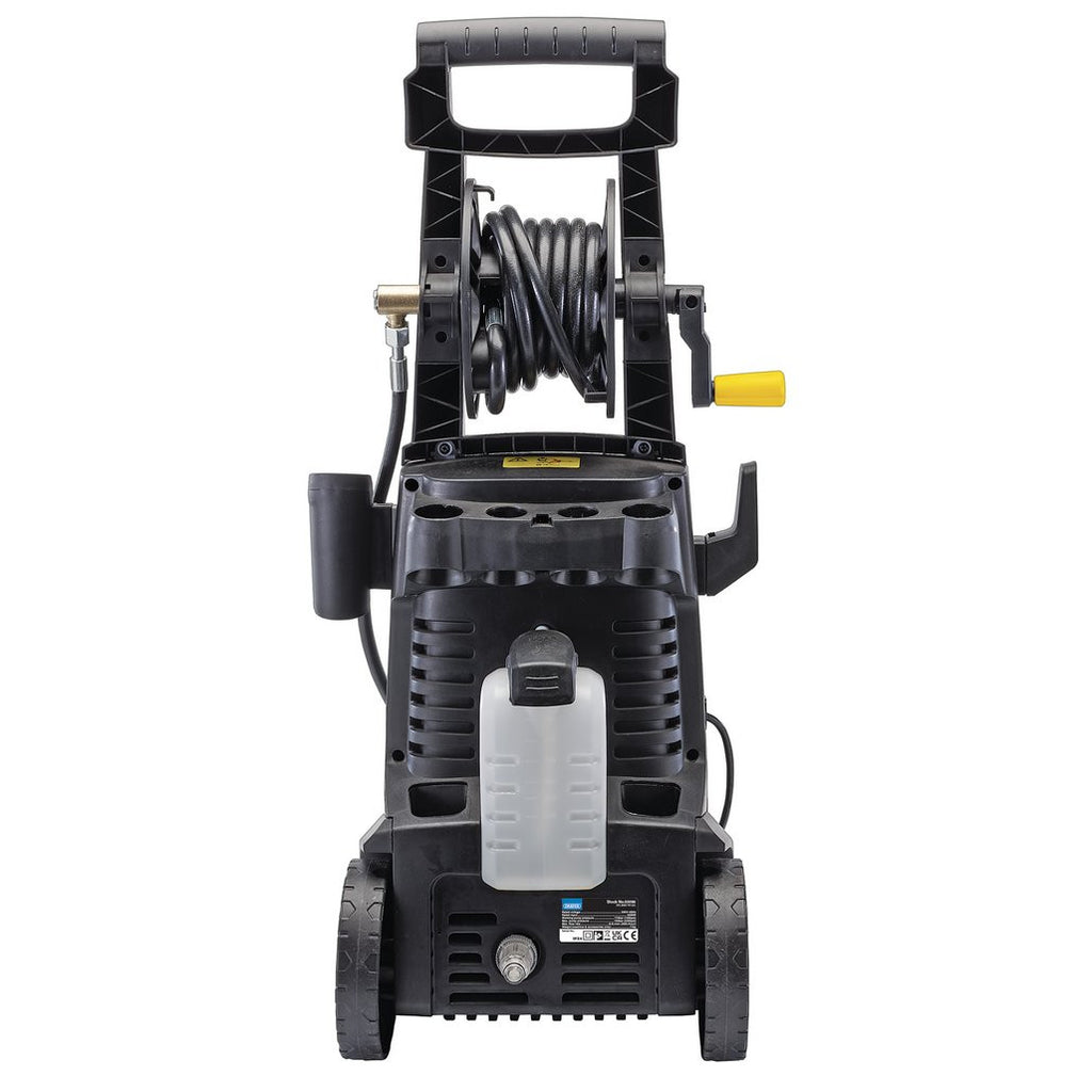Draper Pressure Washer with Total Stop, 165bar, 2200W, Yellow (03096) (Ex-Display)
