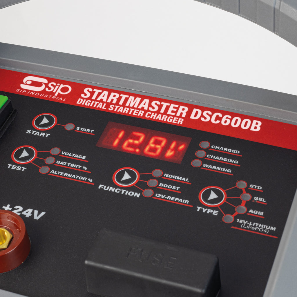 SIP STARTMASTER DSC600B Digital Starter/Charger, 620/30A (03587)
