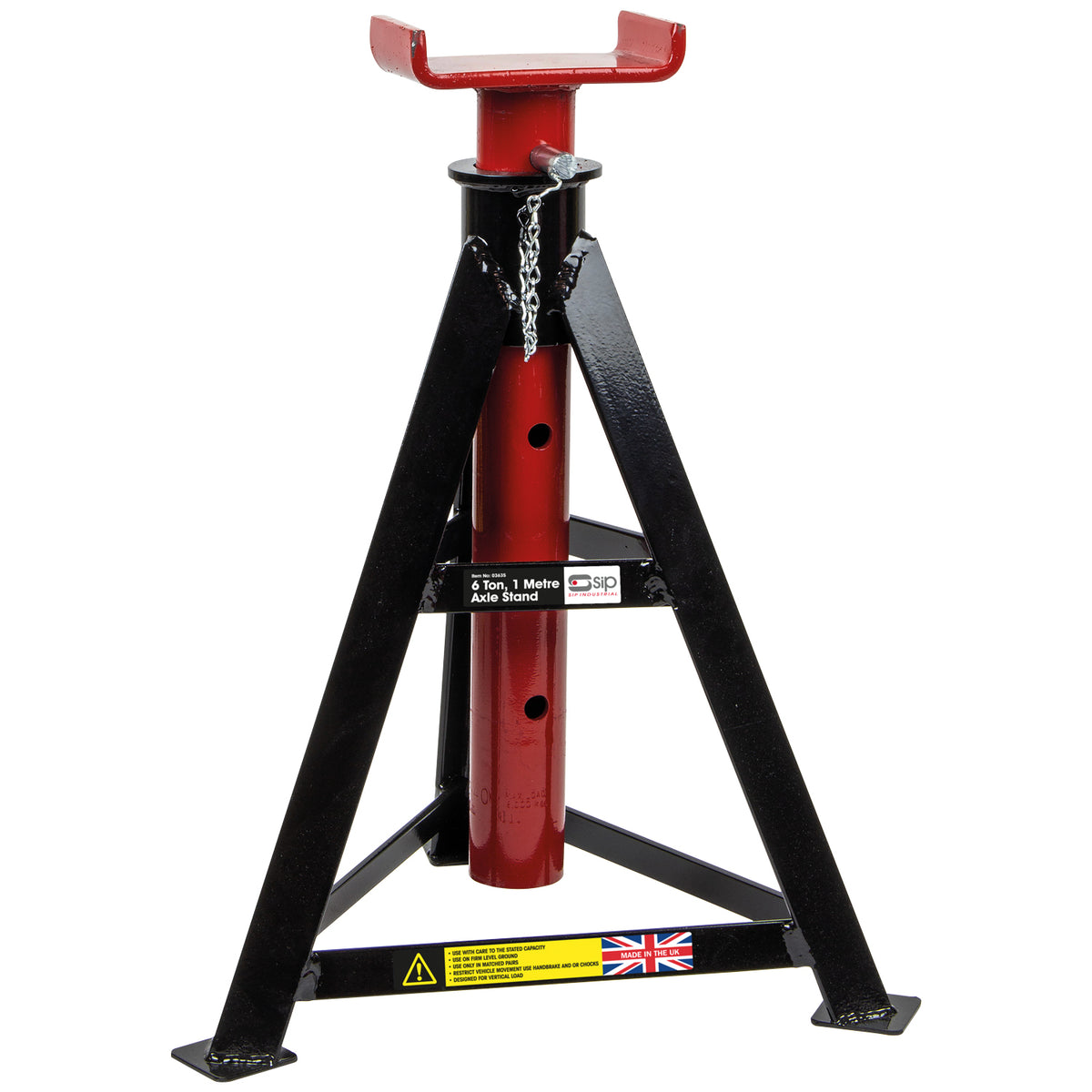 SIP Axle Stands, 6 Tonne (03635)