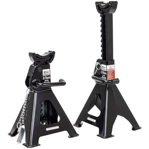 SIP 3 Ton Ratchet Jack Stands