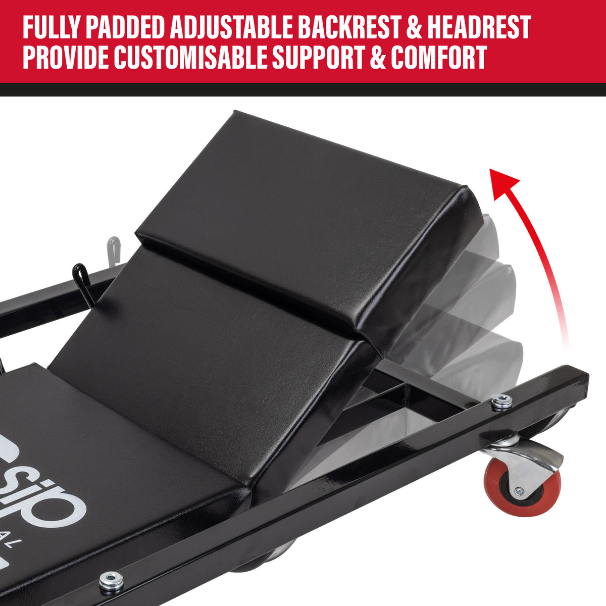 SIP Adjustable Mechanic Car Creeper