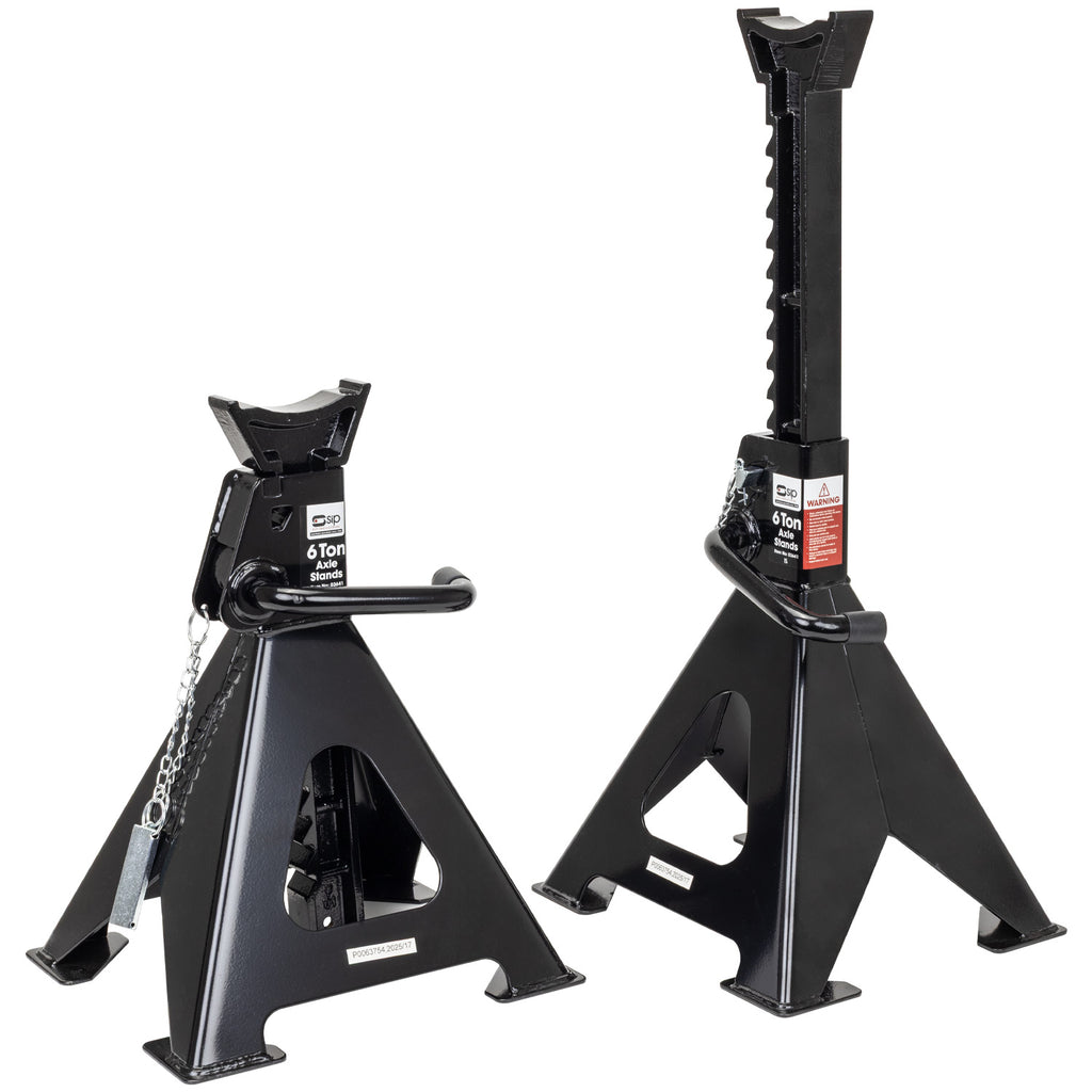SIP 6 Ton Ratchet Jack Stands