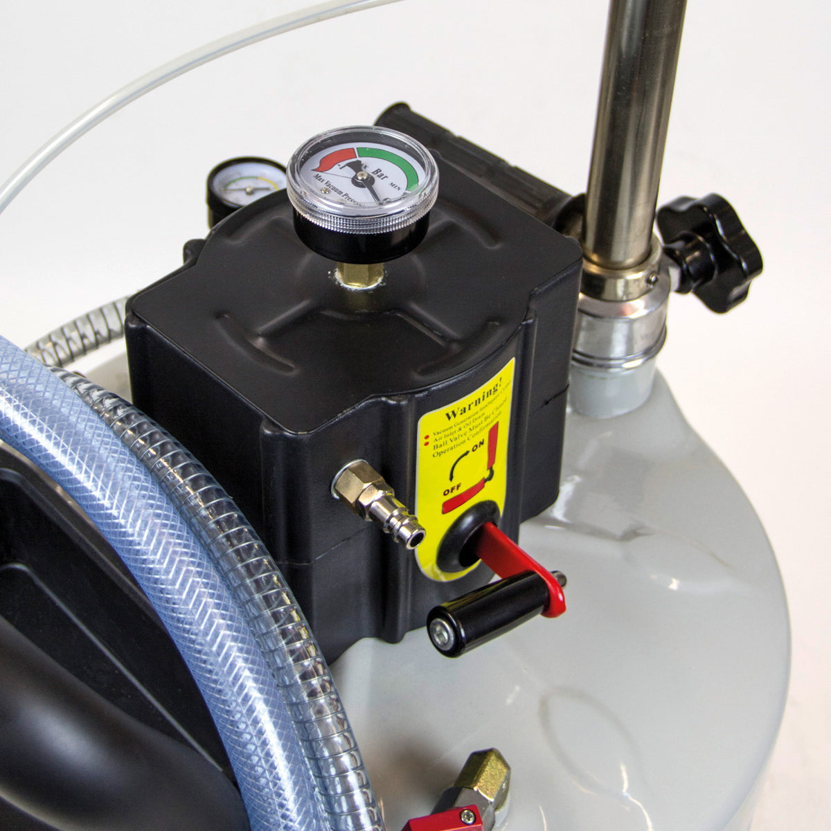 SIP Suction/Gravity Oil Drainer with Inspection Chamber, 80L (03722)