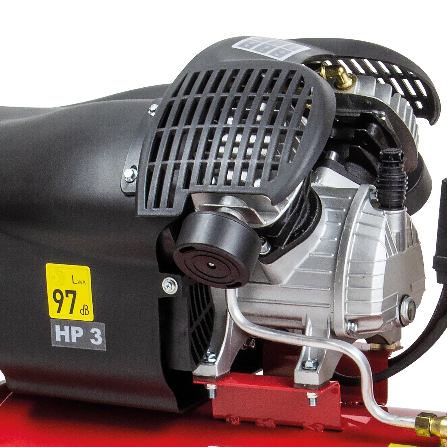 TIGREN V50DD 50L Direct Drive Air Compressor with Wheels, 3hp (04387)