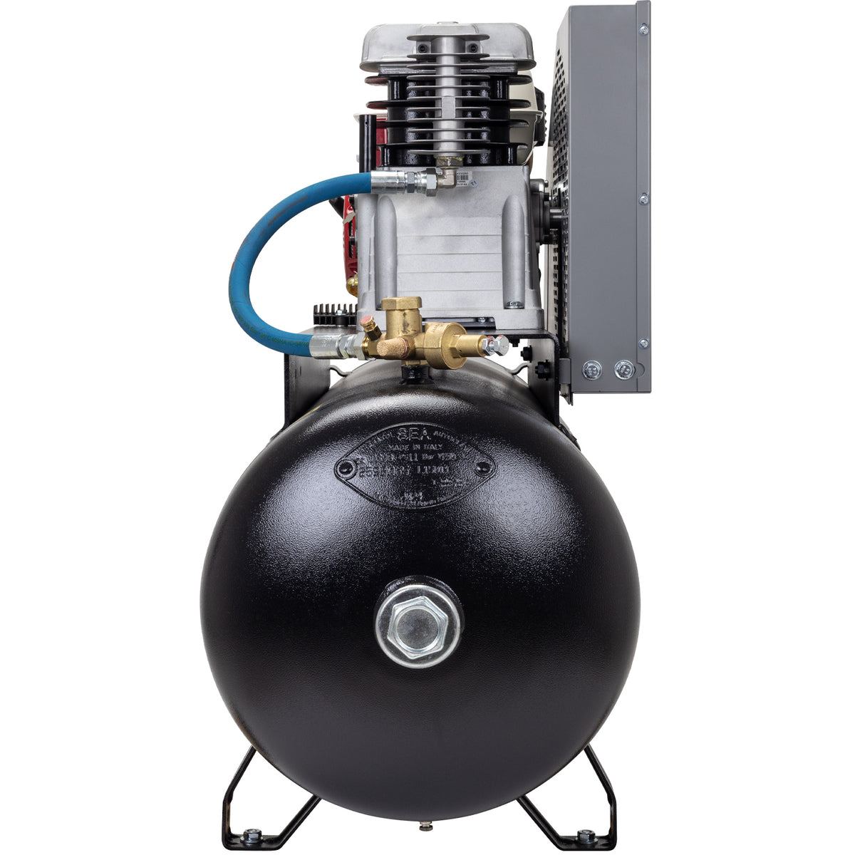 SIP AIRMATE ISHP5.5/150ES 150L Industrial Petrol Air Compressor, 5.5hp (04551)