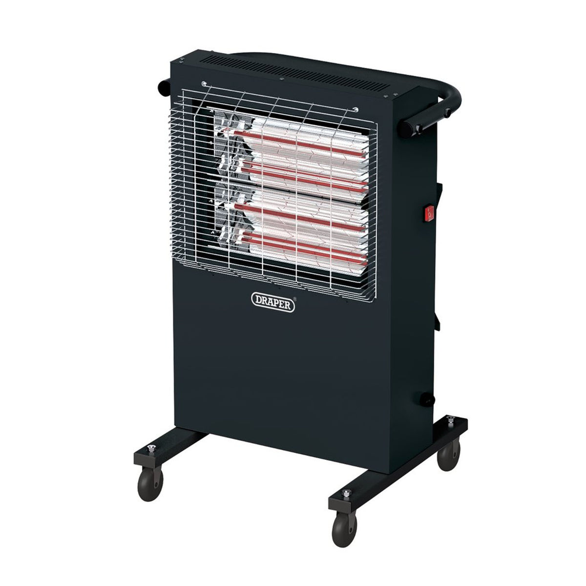 Draper Infrared Cabinet Heater, 1400/2800W (04745) (Ex-Display)