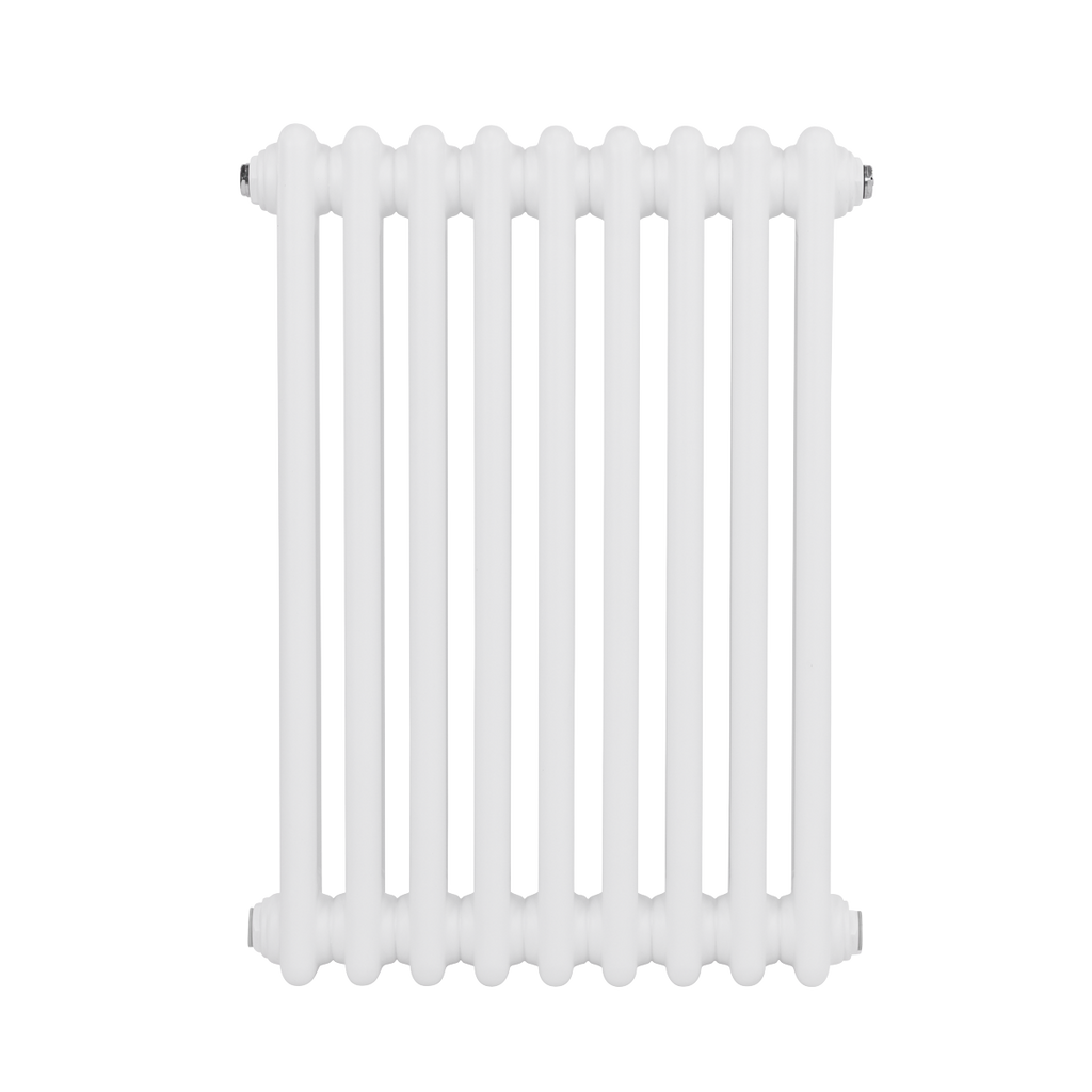 Baridi Horizontal Traditional 2 Column Radiator 600 x 427mm – White