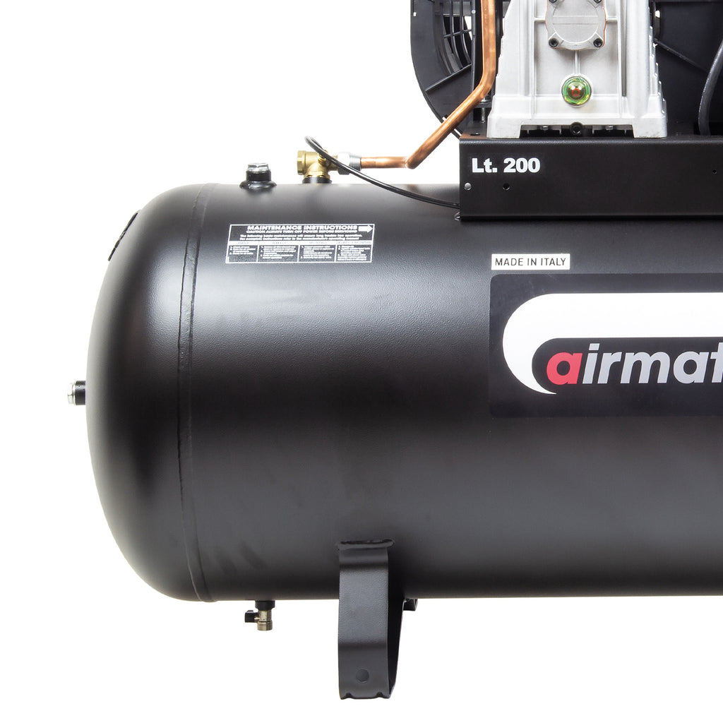 SIP AIRMATE PX4-3/200B 200L Belt Drive Air Compressor, 4hp (05311)