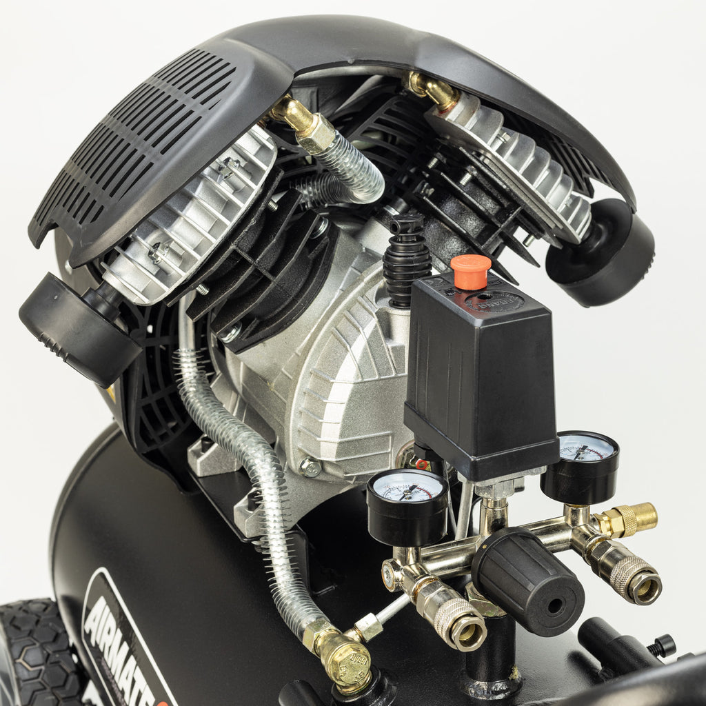 SIP AIRMATE DDVT 50L V-Twin Direct Drive Air Compressor, 3hp (05325)