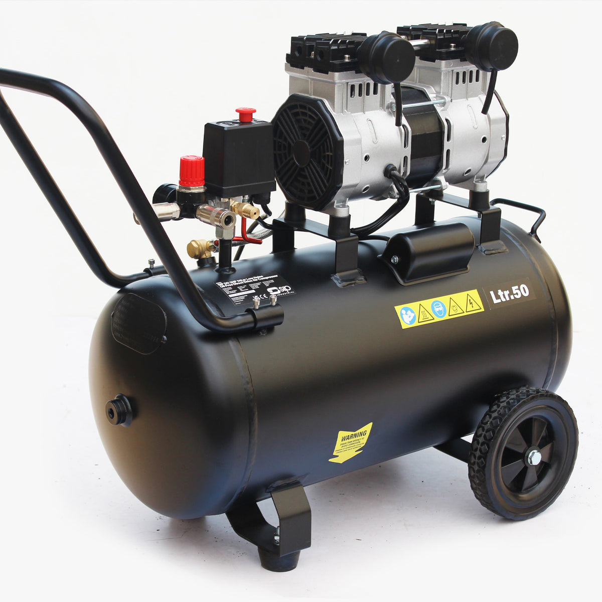SIP AIRMATE DD 50L Low Noise Oil-Free Direct Drive Compressor, 2hp (05479)