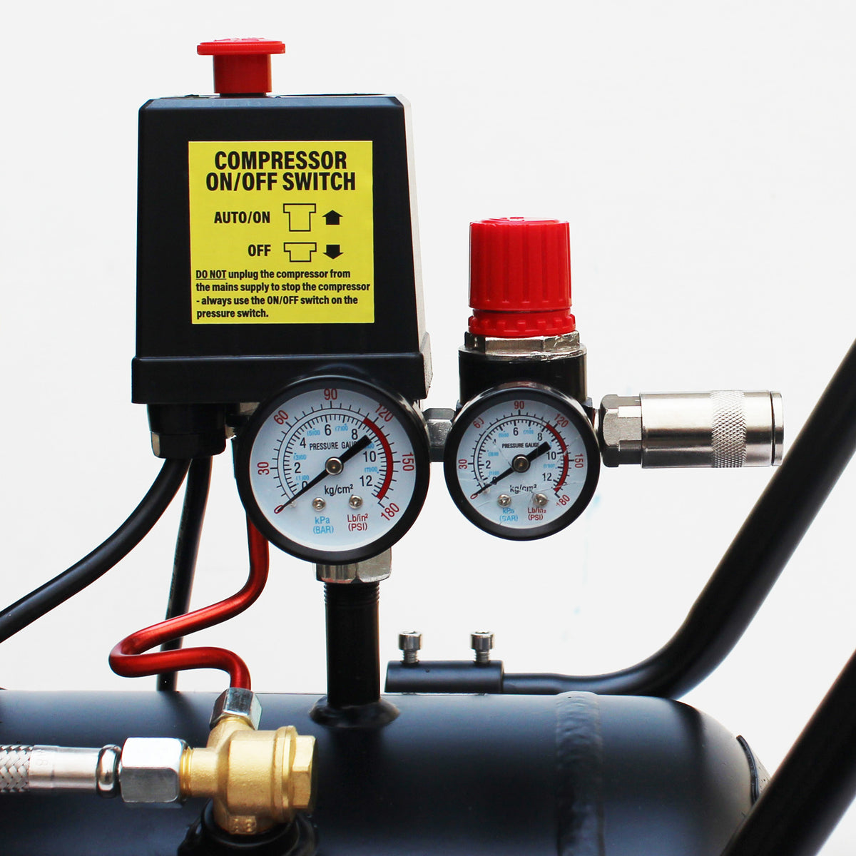 SIP AIRMATE DD 50L Low Noise Oil-Free Direct Drive Compressor, 2hp (05479)