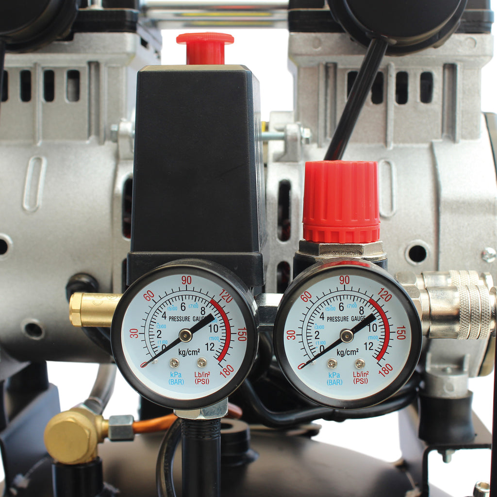 SIP AIRMATE DD 50L Low Noise Oil-Free Vertical Direct Drive Compressor, 2hp (05483)