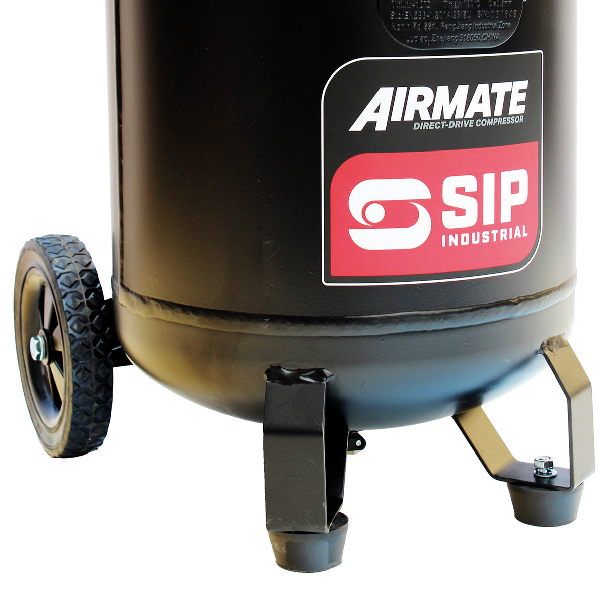 SIP AIRMATE DD 50L Low Noise Oil-Free Vertical Direct Drive Compressor, 2hp (05483)