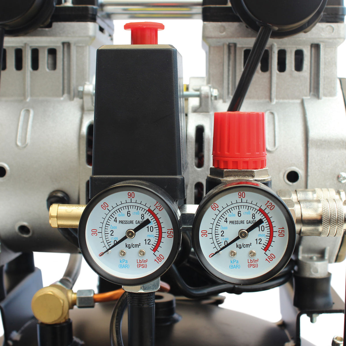 SIP AIRMATE DD 100L Low Noise Oil-Free Vertical Direct Drive Compressor, 3hp (05484)