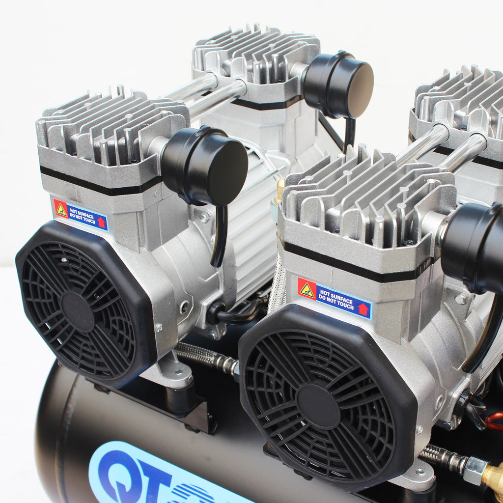 SIP QT AIR DD 50L Ultra Low Noise Oil-Free Direct Drive Air Compressor, 3hp (05493)