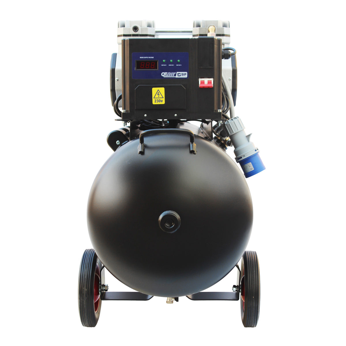 SIP QT AIR DD 150L Ultra Low Noise Oil-Free Direct Drive Air Compressor, 4.5hp (05497) (Re-Box)