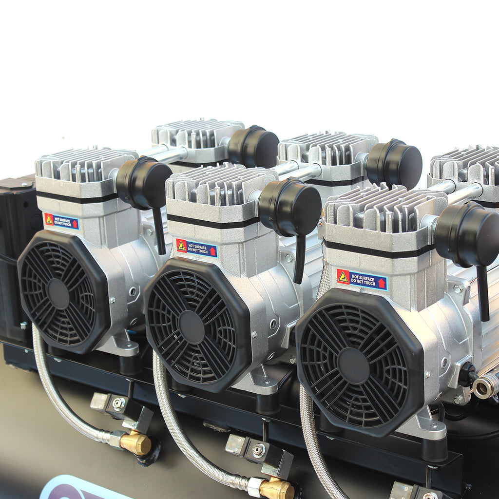 SIP QT AIR DD 150L Ultra Low Noise Oil-Free Direct Drive Air Compressor, 4.5hp (05497) (Re-Box)