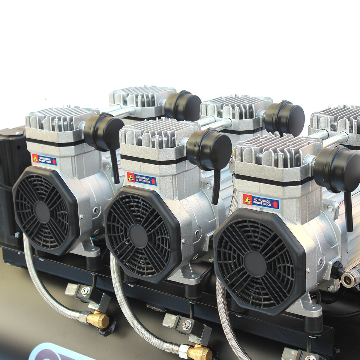 SIP QT AIR DD 150L Ultra Low Noise Oil-Free Direct Drive Air Compressor, 4.5hp (05497) (Re-Box)