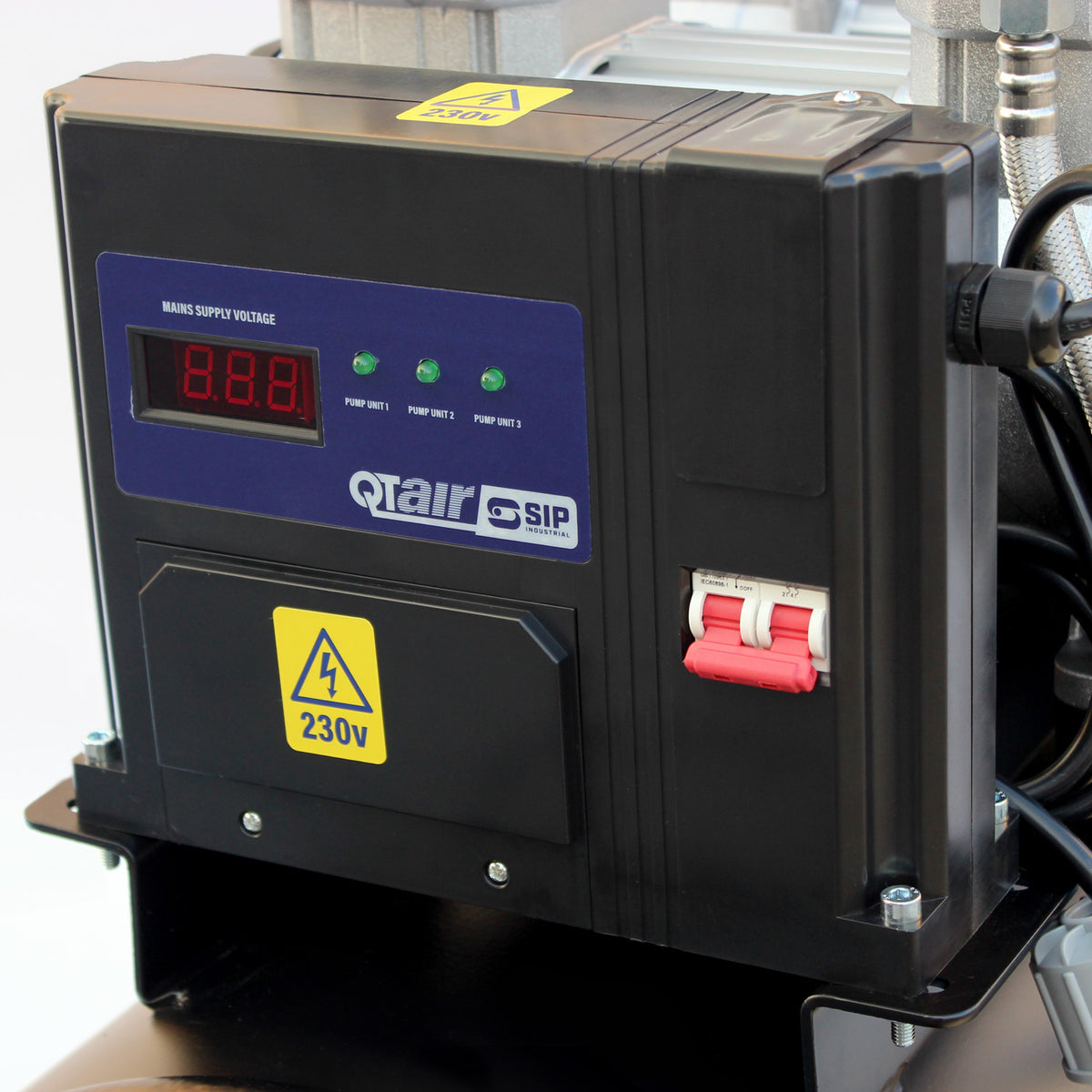 SIP QT AIR DD 150L Ultra Low Noise Oil-Free Direct Drive Air Compressor, 4.5hp (05497) (Re-Box)